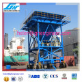 port dust-trap hopper \grain unloader bulk material unloader